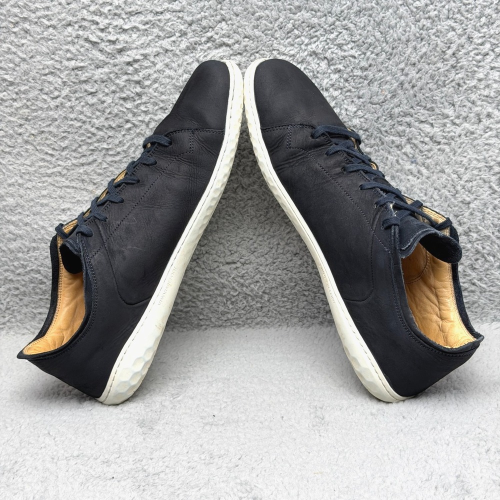 Vivobarefoot Geo Court III Mens Size 46 US 12.5 Sneakers Shoes Blue Leather - Picture 6 of 9
